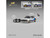 Pandem E30 V1 White with Stripes and Extra Wheels 1/64 Diecast Model Car CM Model CM64-E30-02