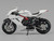 2022 MV Agusta F3 Rosso Motorcycle White with Figure 1/64 Diecast Model CM Model CM64-F3ROSSO-03