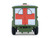 1944 Dodge WC 54 4X4 Ambulance U S Army WWII Green with Graphics Battalion 64 Series 6 1/64 Diecast Model Car Greenlight 61060D
