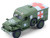 1944 Dodge WC 54 4X4 Ambulance U S Army WWII Green with Graphics Battalion 64 Series 6 1/64 Diecast Model Car Greenlight 61060D