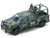 2021 Chevrolet Silverado LT Trail Boss Z71 Truck Mexican Military Green Digital Camouflage Battalion 64 Series 6 1/64 Diecast Model Car Greenlight 61060F