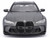 2023 BMW M3 Touring Matt Gray Metallic with Black Top 1/24 Diecast Model Car Bburago 21112GRY