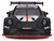 Porsche 911 GT3 R Black with Silver Top and Hood and Red Stripes Race Series 1/43 Diecast Model Car Bburago BB38321