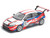 Honda Civic Type R TCR #97 M&K Racing White with Blue and Red Graphics 1/64 Diecast Model Car Pop Race PR640391
