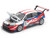 Honda Civic Type R TCR #97 M&K Racing White with Blue and Red Graphics 1/64 Diecast Model Car Pop Race PR640391