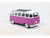 1962 Volkswagen T1 Samba Violet & White 1/18 Diecast Model Car Solido S1813404