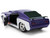 1970 Ford Mustang Boss Joker Livery Purple Metallic and White with Graphics Batman Franchise Hollywood Rides Series 1/32 Diecast Model Car Jada 33112
