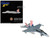 Boeing F A 18C Hornet Fighter Aircraft VMFA 312 Checkerboards 165214 United States Marine Corps Gemini Aces Series 1/72 Diecast Model Airplane GeminiJets GAUSM10005