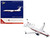 Boeing 737 MAX 8 BBJ Transport Aircraft United States Department of Homeland Security N471US White and Blue with Red Stripes 1/400 Diecast Model Airplane GeminiJets GJAFO2420