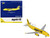 Airbus A320 Commercial Aircraft Spirit Airlines N604NK Yellow 1/400 Diecast Model Airplane GeminiJets GJNKS2442