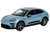 2025 Porsche Macan Turbo Frozen Blue Metallic 1/43 Diecast Model Car Solido S4305504