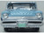 1957 Mercury Montclair Nantucket Blue Metallic and Pacific Blue Two Tone 1/87 (HO) Scale Diecast Model Car Oxford Diecast 87MT57006