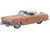 1956 Ford Thunderbird Buckskin Tan with Cream Top 1/87 (HO) Scale Diecast Model Car Oxford Diecast 87TH56009