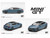 Mercedes AMG EQS 53 Blue Limited Edition 1/64 Diecast Model Car Mini GT MGT01418