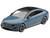 Mercedes AMG EQS 53 Blue Limited Edition 1/64 Diecast Model Car Mini GT MGT01418
