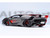 Lamborghini SC18 Alston Grigio Daytona Gray with Red Accents 1/18 Model Car Autoart 79216