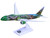 Jurassic World Airplane Jurassic World 2015 Movie Snap-Fit 1/200 plastic model Airtainment AR2003