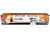 Mack Anthem Enclosed Car Transporter Squarebody USA White Metallic with Red and Blue Stripes and 1987 Chevrolet 1500 Pickup Truck White Metallic with Red and Blue Stripes Custom Haulers Series 1/64 Diecast Model Maisto 12420-MJS02