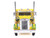 1952 Peterbilt 350 Truck Tractor Maggini & Son Trucking Yellow with Green Flames 1/64 Diecast Model IXO Models U64TR018
