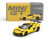 Chevrolet Corvette ZR1 Accelerate Yellow with Carbon Top Limited Edition 1/64 Diecast Model Car Mini GT MGT01158