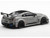 Nissan 35GT RR Ver 1 LB Silhouette Works GT Matt Gray with Black Top Limited Edition 1/64 Diecast Model Car Mini GT MGT01248