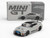 Nissan 35GT RR Ver 1 LB Silhouette Works GT Matt Gray with Black Top Limited Edition 1/64 Diecast Model Car Mini GT MGT01248