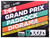Grand Prix Paddock Diorama Team Black with LED Lights for 1/64 Scale Models American Diorama AD-2448MJ
