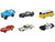 Hollywood Series Series 44 Set of 6 pieces 1/64 Diecast Model Cars Greenlight 62050SET