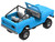 Rooster s 1972 Ford Bronco Light Blue Top Gun Maverick 2022 Movie Hollywood Series Series 44 1/64 Diecast Model Car Greenlight 62050A