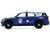 2022 Ford Police Interceptor Utility Nashua Police Department Nashua New Hampshire Blue Two-Tone Hot Pursuit Series 48 1/64 Diecast Model Car Greenlight 43060C