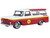 1966 Chevrolet Suburban Shell Oil 1/43 Diecast Model Car Greenlight 86654
