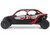 Can Am Maverick X3 MAX X RC Turbo RR Gray and Red 1/32 Diecast Model BRP Models 60034