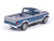 1980 F 150 Ranger XLT Short Bed Silver Metallic & Midnight Blue Metallic Combination Tu Tone 1/64 Diecast Model Car IXO Models IA64045