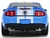 2012 Ford Shelby GT500 Grabber Blue with White Stripes 1/18 Diecast Model Car Greenlight 13701
