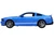 2012 Ford Shelby GT500 Grabber Blue with White Stripes 1/18 Diecast Model Car Greenlight 13701
