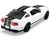 2012 Ford Shelby GT500 Performance White with Black Stripes 1/18 Diecast Model Car Greenlight 13702