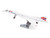 Model Kit BAC Concorde SST Aircraft British Airways White with Striped Tail Premium Series Moderate Difficulty Steel Model Metal Earth PS2028