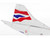 Model Kit BAC Concorde SST Aircraft British Airways White with Striped Tail Premium Series Moderate Difficulty Steel Model Metal Earth PS2028