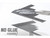 Model Kit Northrop B 2A Spirit Aircraft United States Air Force Raw Metal Premium Series Easy Difficulty Steel Model Metal Earth PS2029
