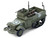 1940 M3 Half Track Personnel Carrier United States Army WWII Olive Drab Battalion 64 Series 6 1/64 Diecast Model Car Greenlight 61060E