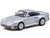 Porsche 959 Silver Metallic Global64 Series 1/64 Diecast Model Tarmac Works T64G-068-SL