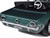 1964 1/2 Ford Mustang Convertible Green 1/24 Diecast Model Car Motormax 73212