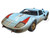 1966 Ford GT-40 MK 2 Blue Dirty Version #1 1/18 Diecast Car Model Shelby Collectibles 405