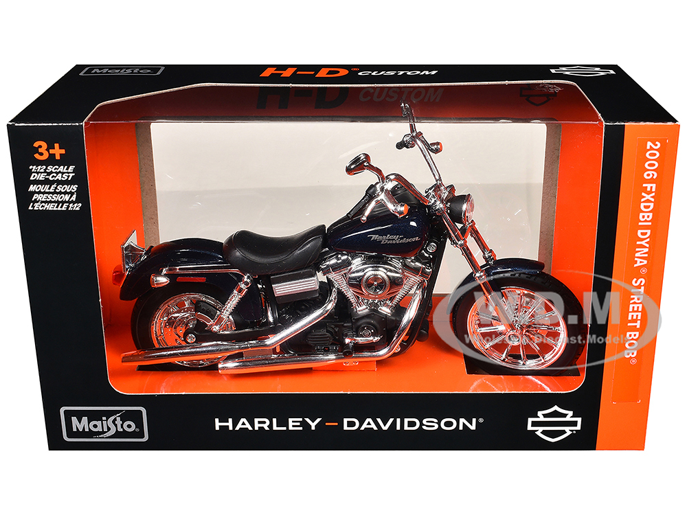 2006 Harley Davidson FXDBI Dyna Street Bob Bike Motorcycle Model 1