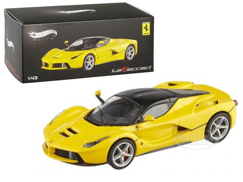 Ferrari Laferrari F70 Hybrid Elite Yellow 1/43 Diecast Car Model