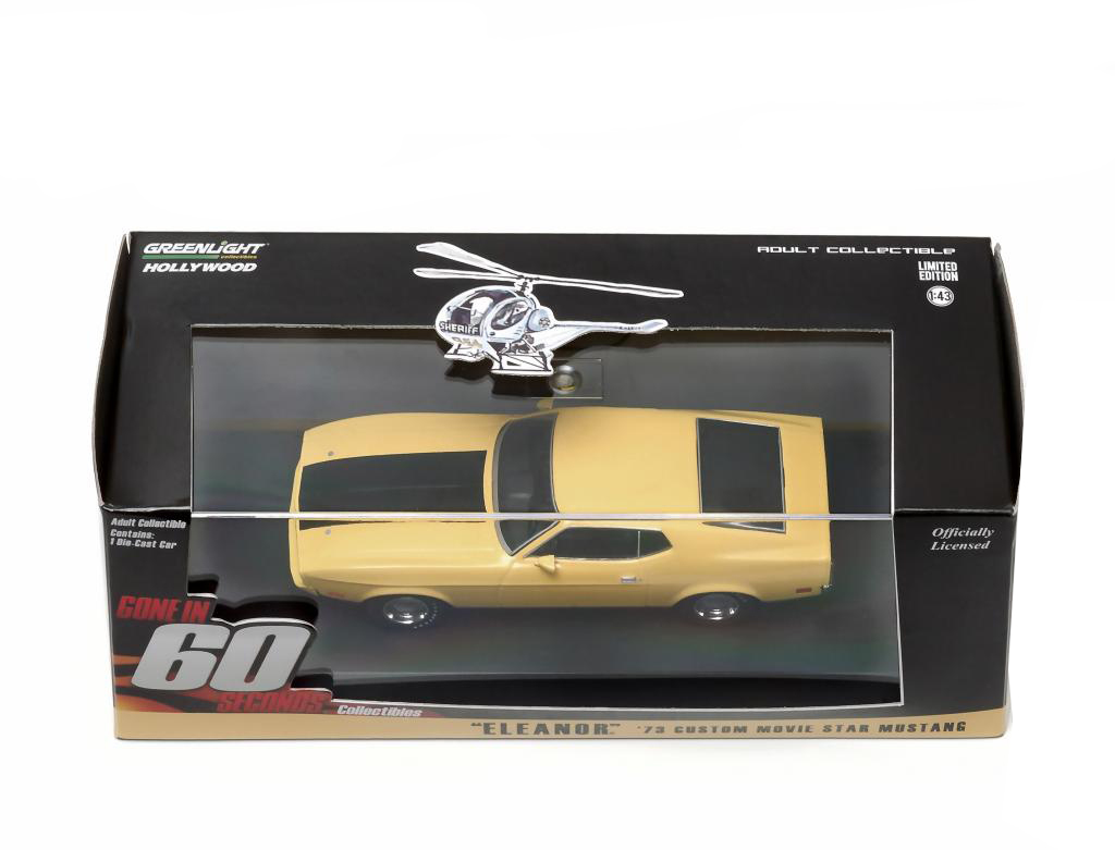 1973 Ford Mustang Mach 1 Yellow 