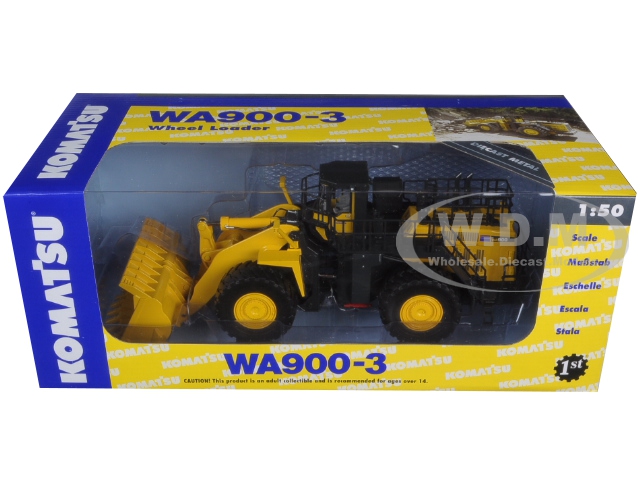Komatsu WA900-3 Wheel Loader 1/50 Diecast Model First Gear 50-3301