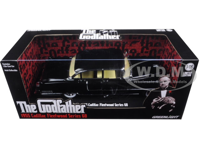 1955 Cadillac Fleetwood Series 60 Special Black The Godfather 1972