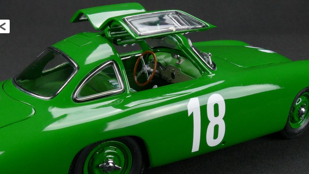 1952 Mercedes 300 SL Great Price of Bern GP #18 Karl Kling 1/18