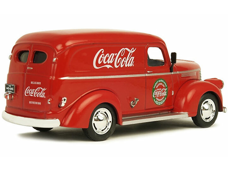 1945 Coca Cola Panel Delivery Van 1/43 Diecast Model Car Motor